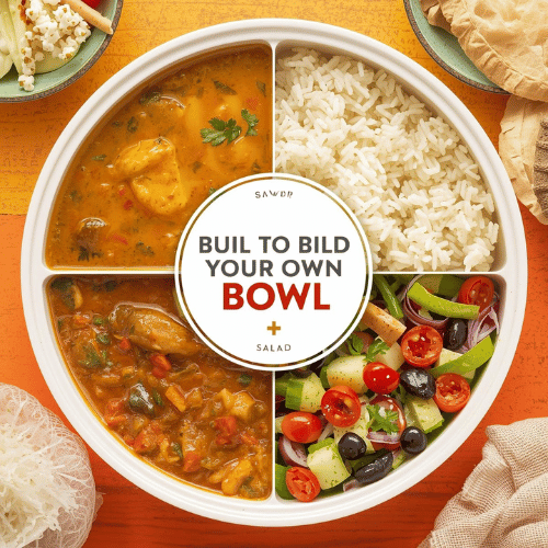 Build Your Own Bowl at Madras Mojo